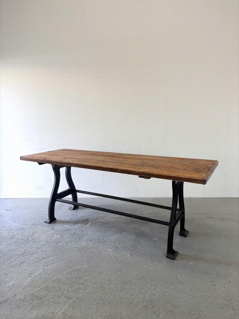 ヴィンテージ インダストリアル ワークテーブル - アンティーク