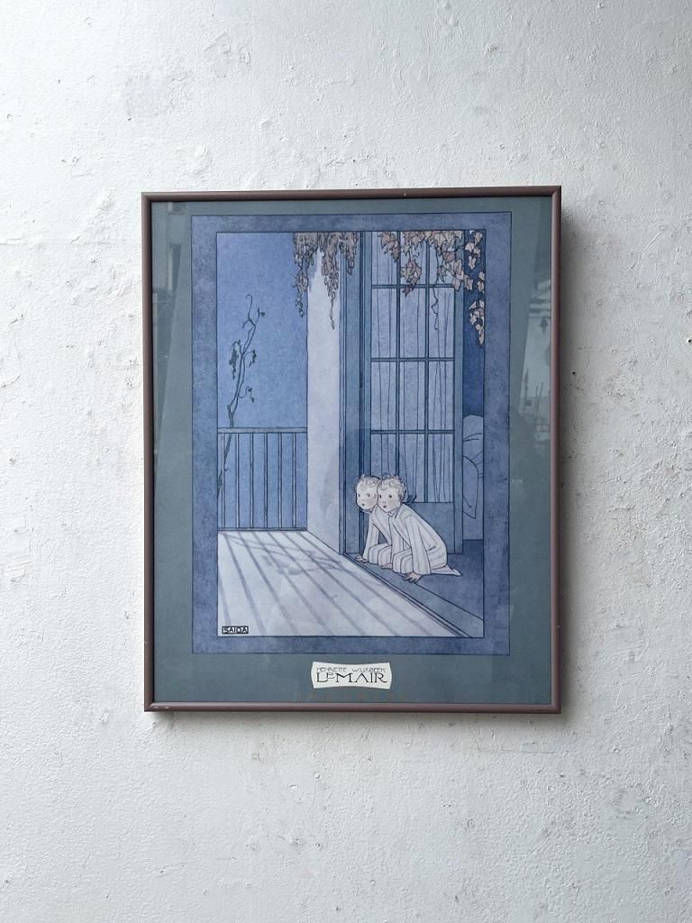 ヘンリエット・ウィルビーク・ル・メール 額装品 イラスト