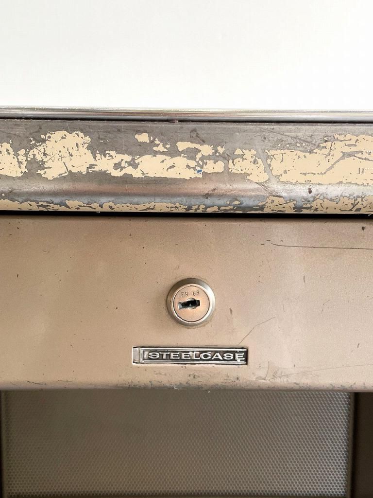 1960-70's Steelcase社製 ヴィンテージ スチール デスク