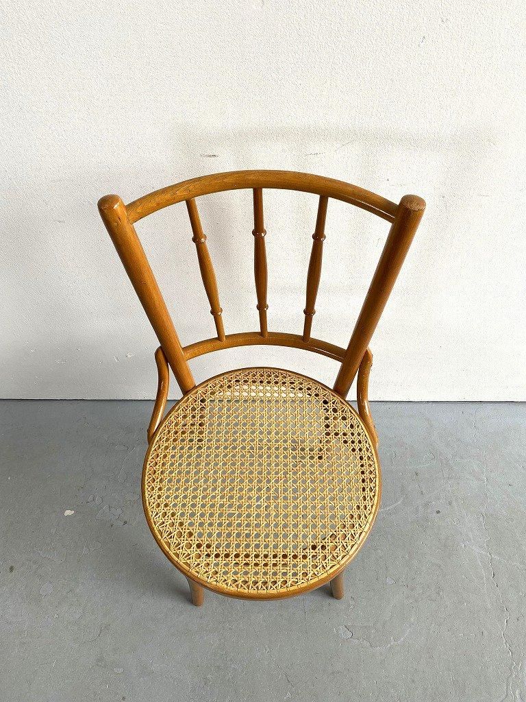 1940-50's ヴィンテージ ラタン ダイニングチェア - アンティーク