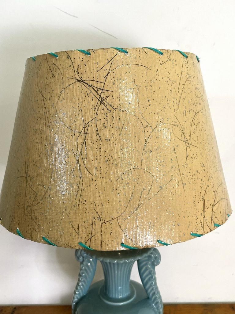 1950's ヴィンテージ セラミックベース テーブルランプ - アンティーク