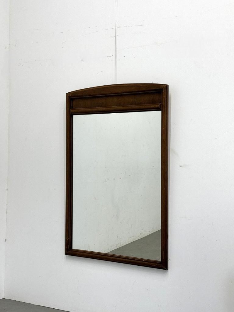 ウォールミラー　ヴィンテージ ウォールミラー 44.5×52.5cm ヴィンテージ 古木材