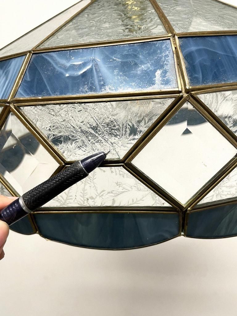 1970年代　ビュイック　ステンドグラス　アドバタイジング　ランプ　ライト　看板 1970年代 ビュイック ステンドグラス アドバタイジング ランプ