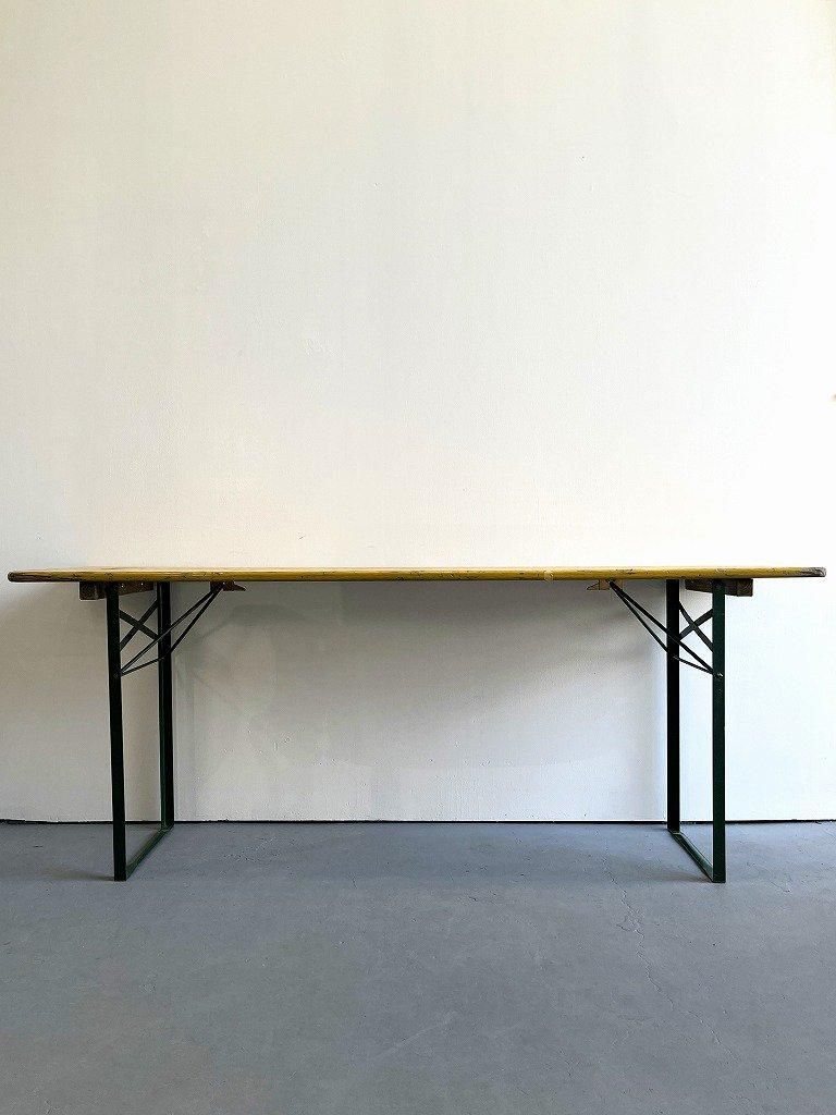 ヴィンテージ ウッド フォールディング ワークテーブル④