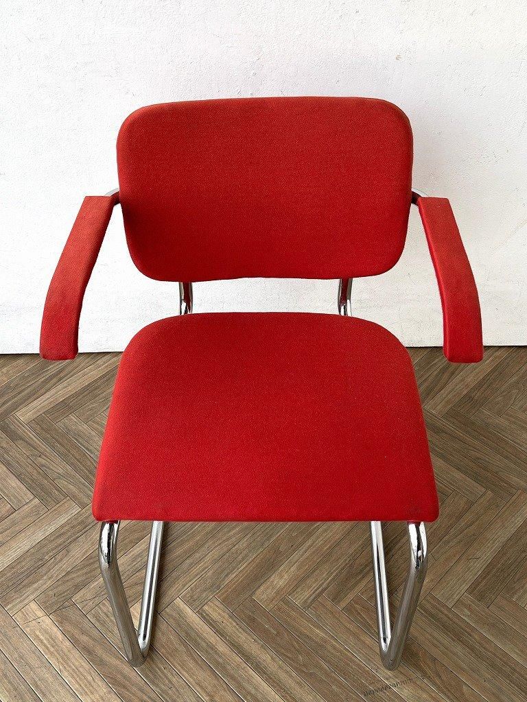 1970's Knoll社製 ヴィンテージ ファブリック カンチレバー