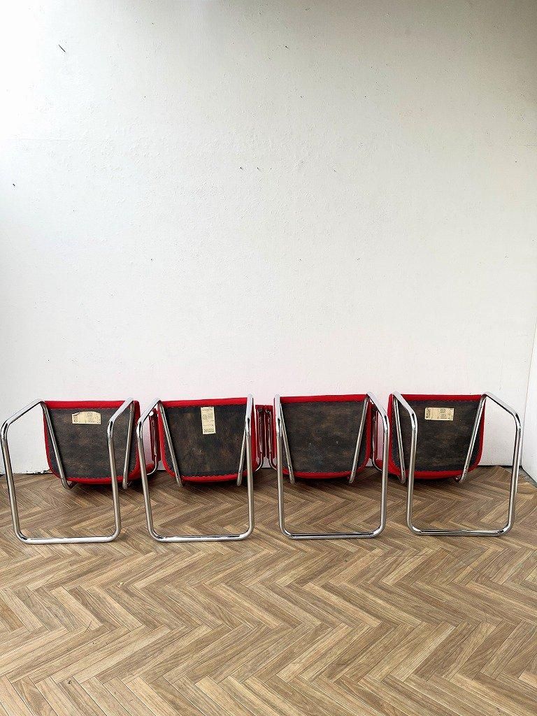 1970's Knoll社製 ヴィンテージ ファブリック カンチレバー