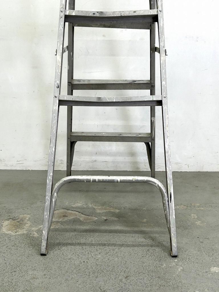 アンティーク ラダー アメリカ ヴィンテージ 脚立 木製ラダー stepladder 店舗什器
