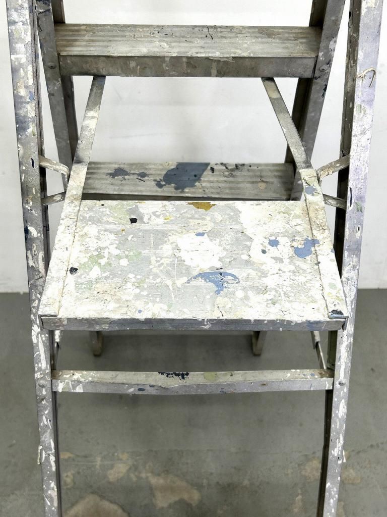 ヴィンテージ アルミ ラダー / はしご - アンティーク、ビンテージの