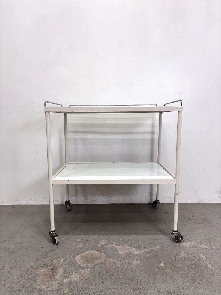 1930-40's ヴィンテージ スチール メディカルワゴン