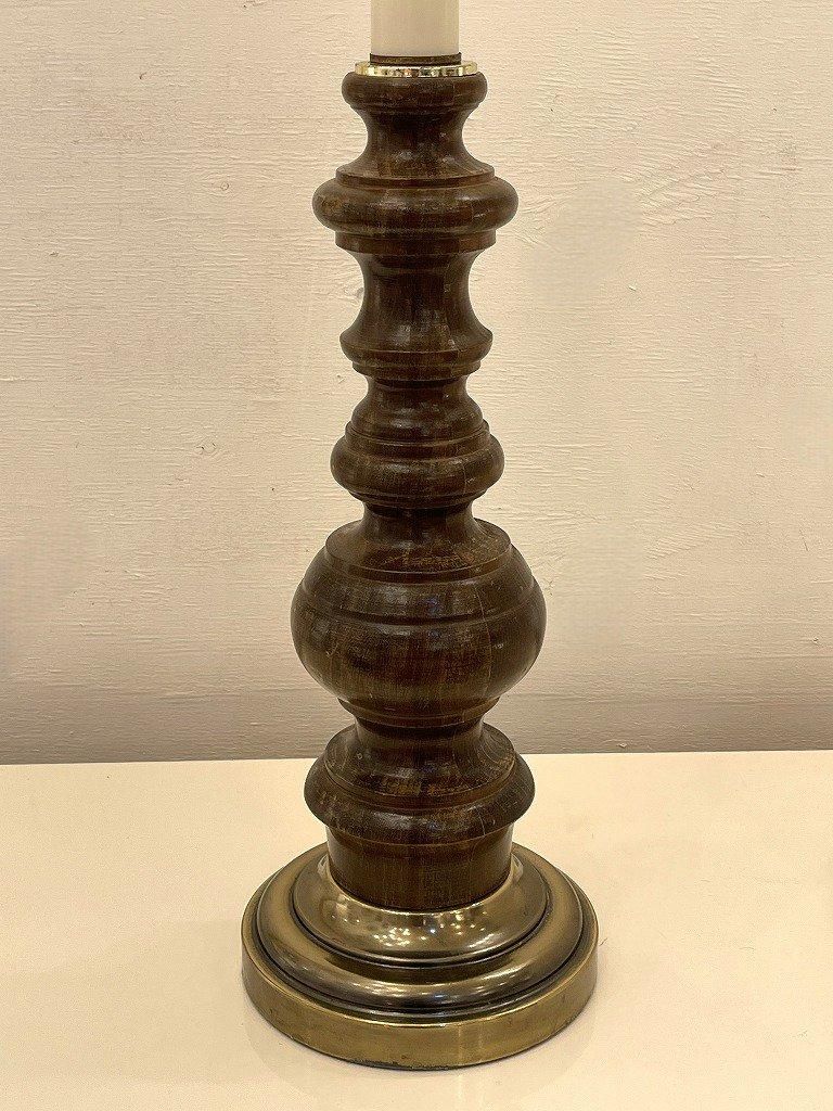 ヴィンテージ ウッドベース テーブルランプ - アンティーク