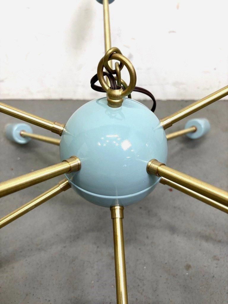 10灯 スプートニク ランプ - アンティーク、ビンテージの