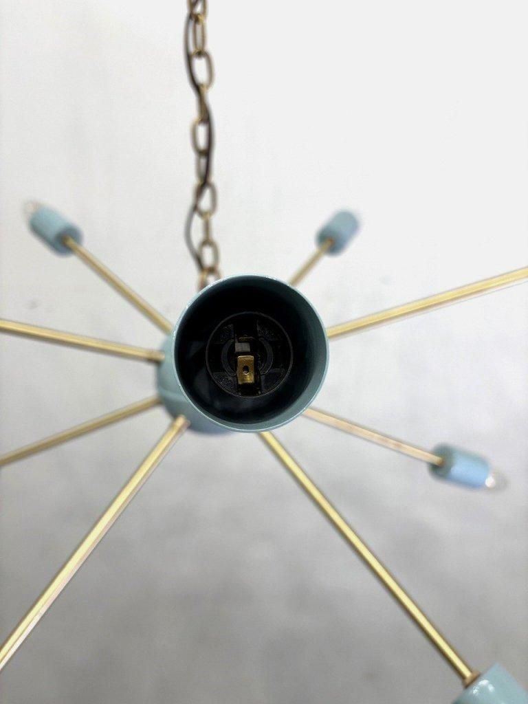 ダルトン スプートニクランプ 10灯 10灯 スプートニク ランプ - アンティーク、ビンテージの