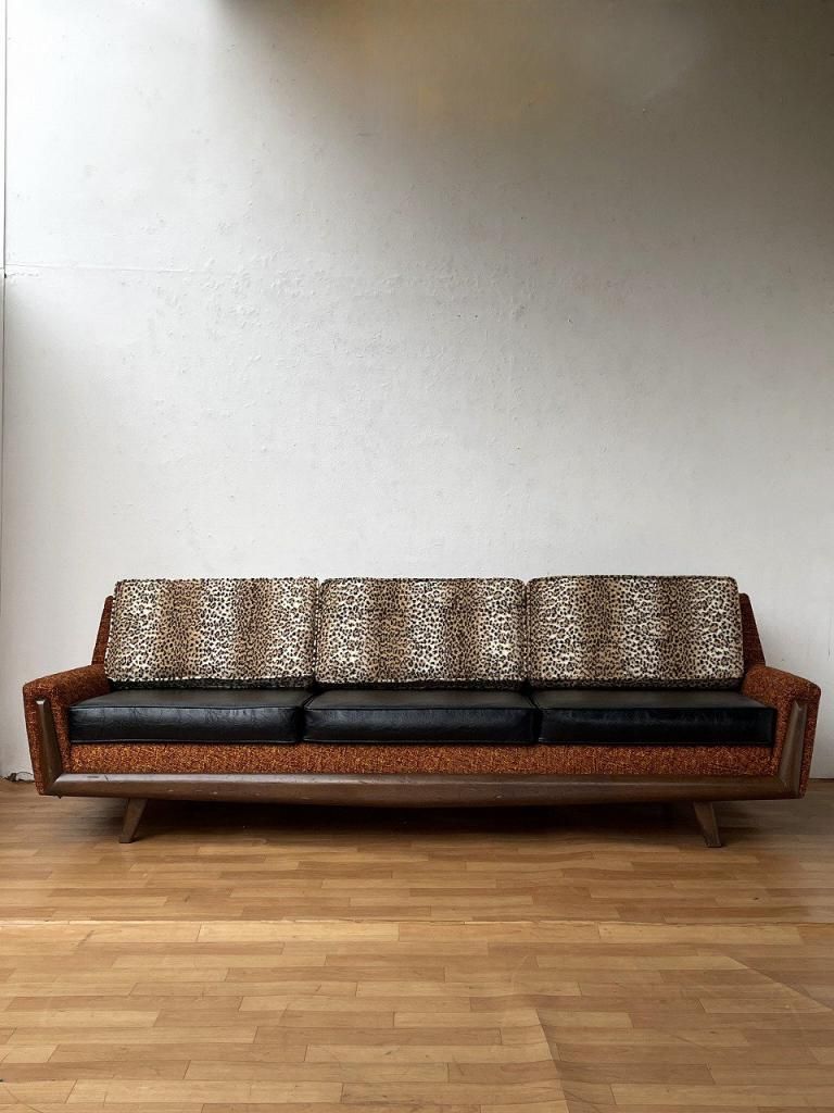 mi-to 1960's ヴィンテージAdrian Pearsallソファ 1960's ヴィンテージ Adrian Pearsallデザイン ソファ ※近畿圏内