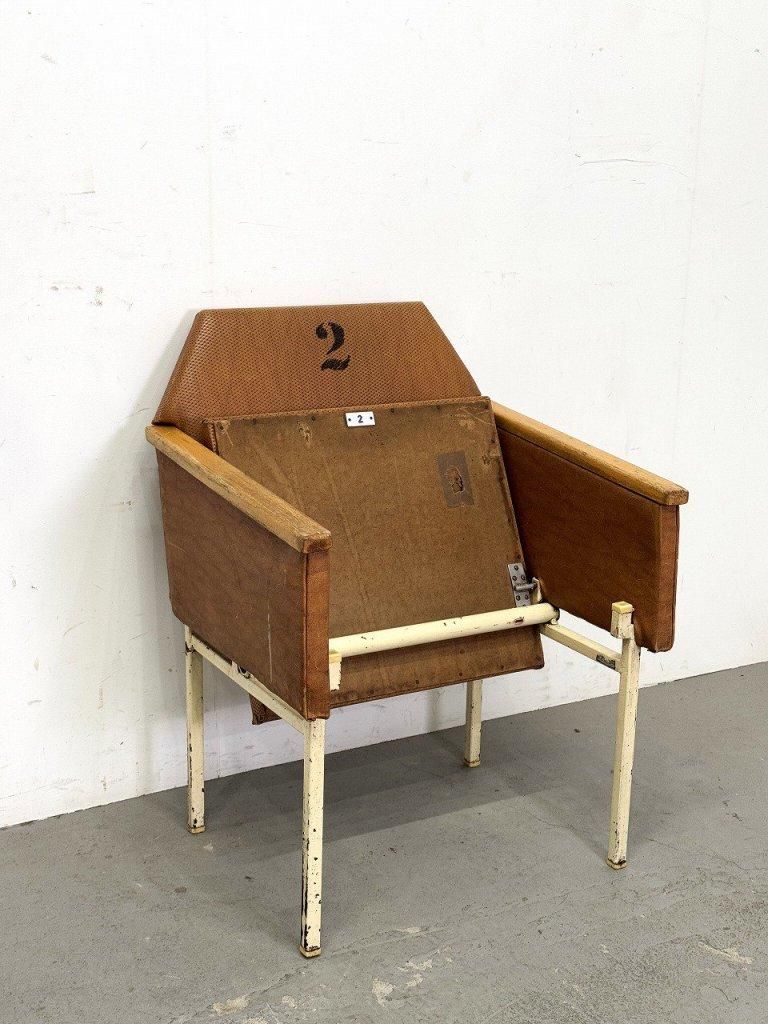 Vintage Folding Chair / フォールディングチェア｜レザー 02282885824a5faa2ff461427d3b47