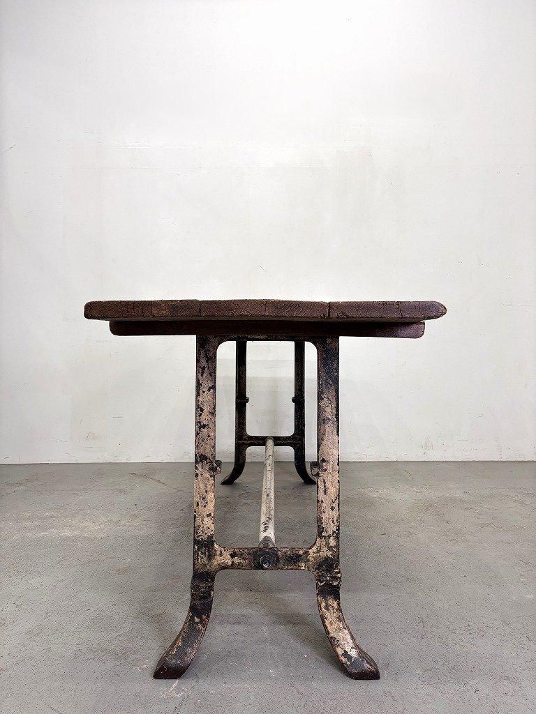 ヴィンテージ インダストリアル ワークテーブル - アンティーク