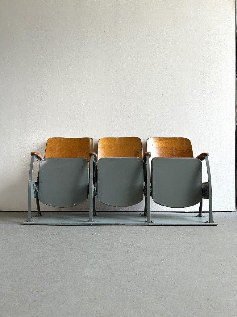 1930-40's ヴィンテージ 3シーター フォールディング ベンチ