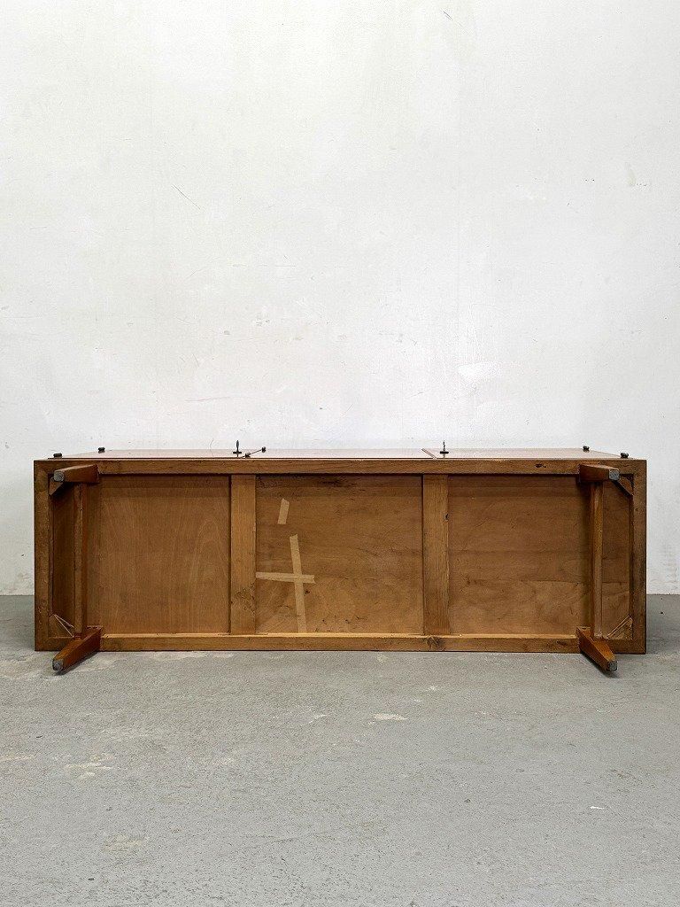 ヴィンテージ肘置き　飾り台 1950-60's ヴィンテージ スチール パーツキャビネット