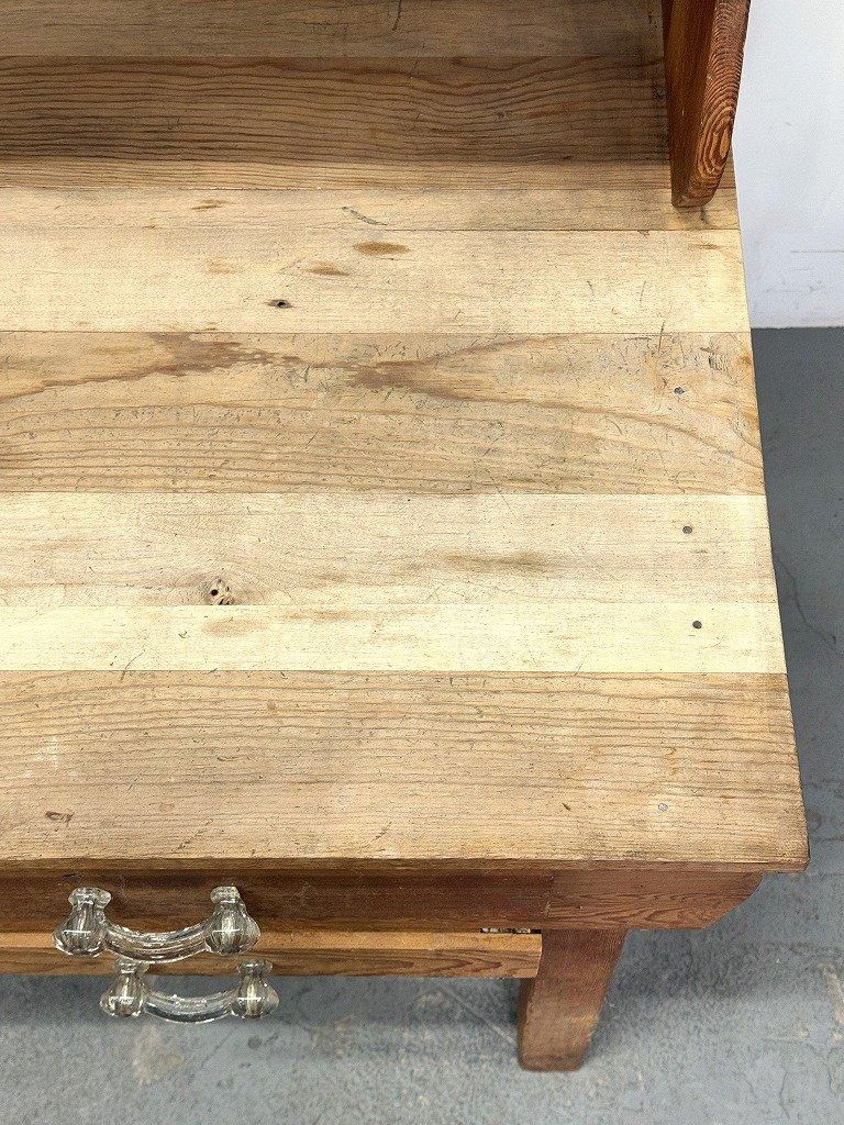 処分、早い者勝ち！アンティーク・ヴィンテージカップボード 1930-40's アンティーク ウッド カップボード - アンティーク