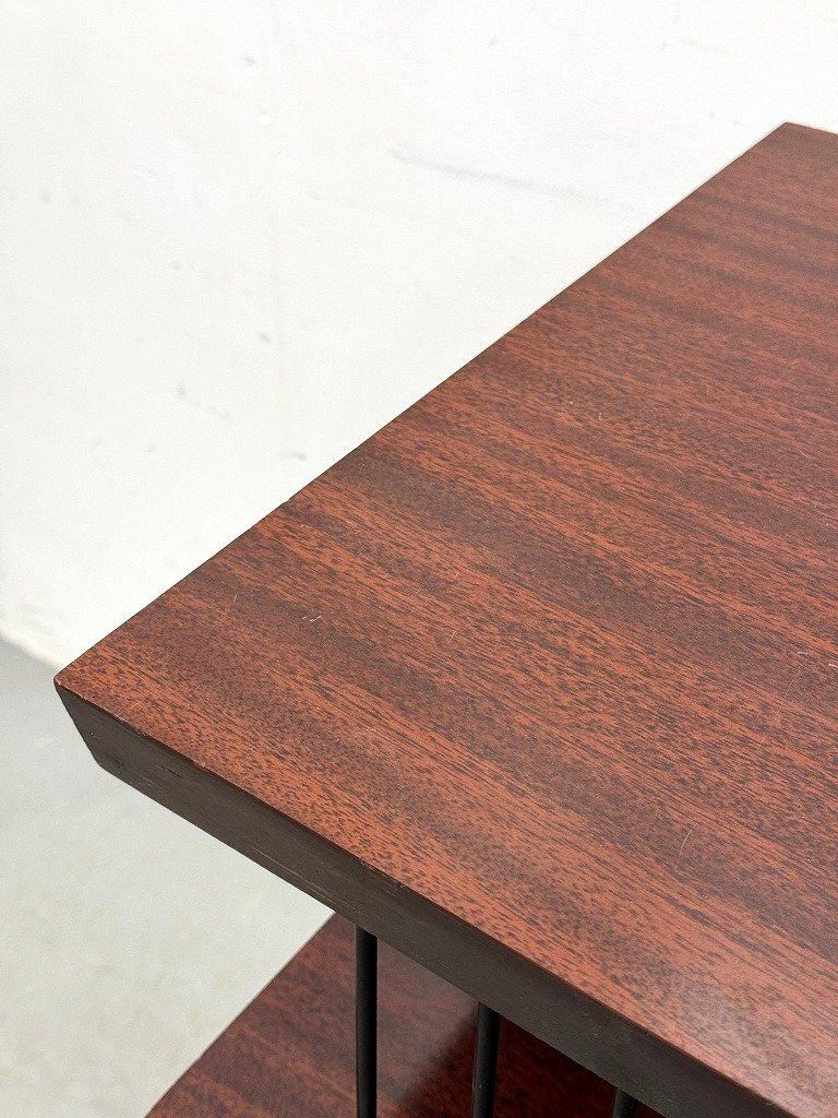 1950's ヴィンテージ アイアン ウッド ミニデスク - アンティーク