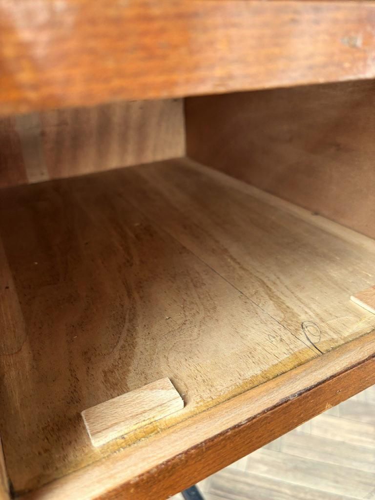 1950's ヴィンテージ アイアン ウッド デスク - アンティーク