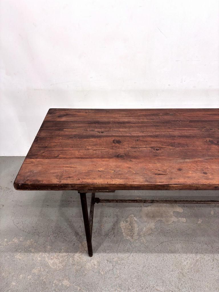 ヴィンテージ インダストリアル ワークテーブル - アンティーク