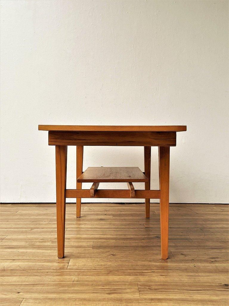 ヴィンテージ　ローテーブル 1974's ヴィンテージ ウッド ローテーブル - アンティーク、ビンテージ