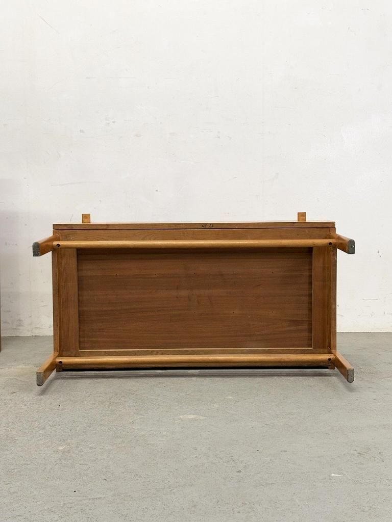 アンティーク家具 1974's JITONA Soběslav社製 ヴィンテージ ウッド カップボード