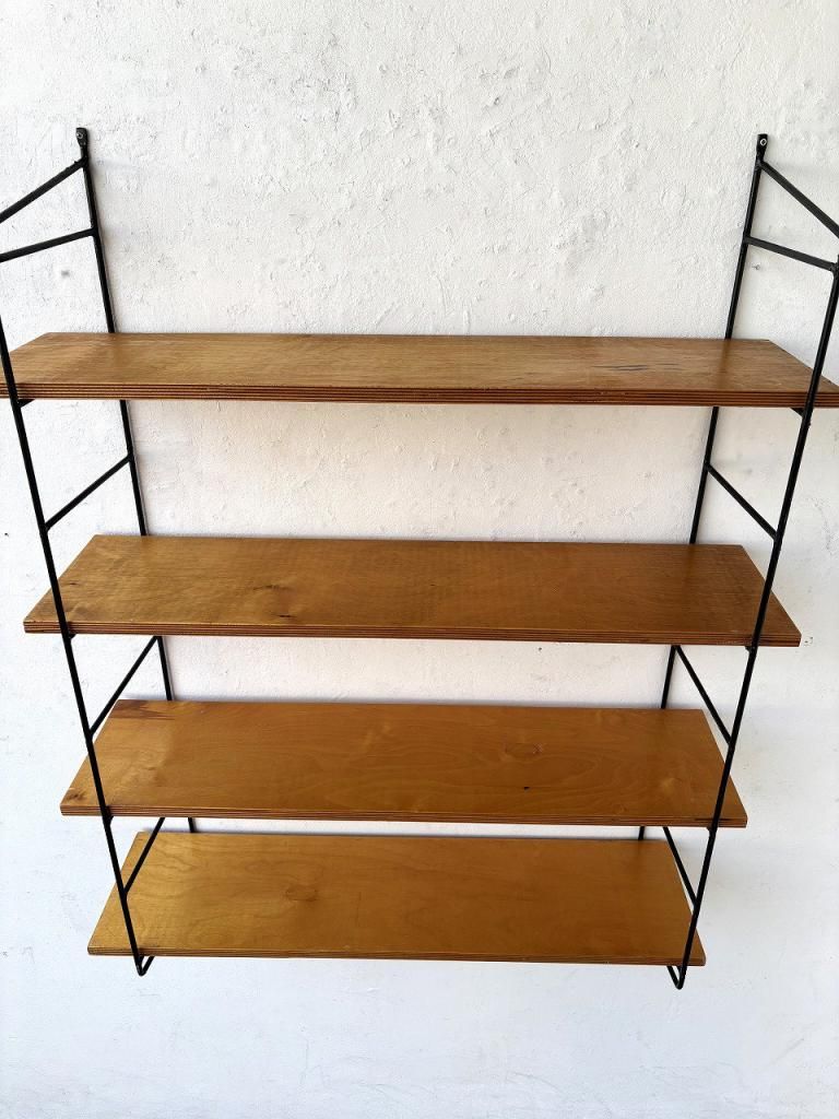 1950-60's ヴィンテージ アイアン ウォール シェルフ - アンティーク