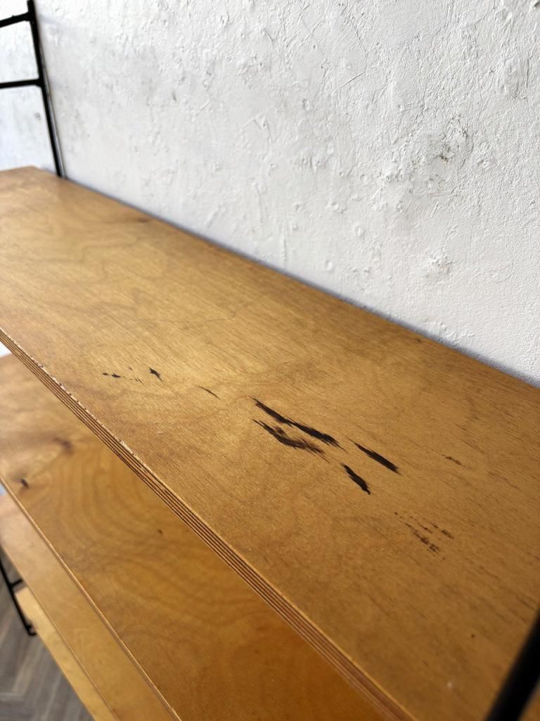 1950-60's ヴィンテージ アイアン ウォール シェルフ - アンティーク