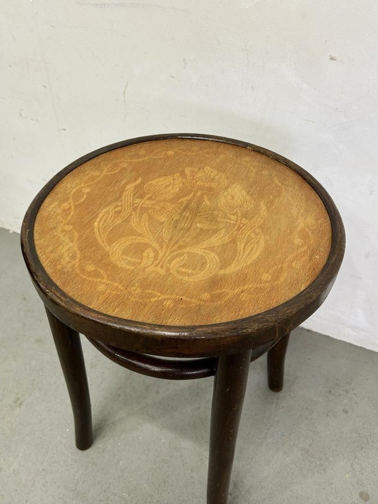 ヴィンテージ☆スツール 楽天市場】丸型ヴィンテージスツール 40×40×40cm キズ防止用脚