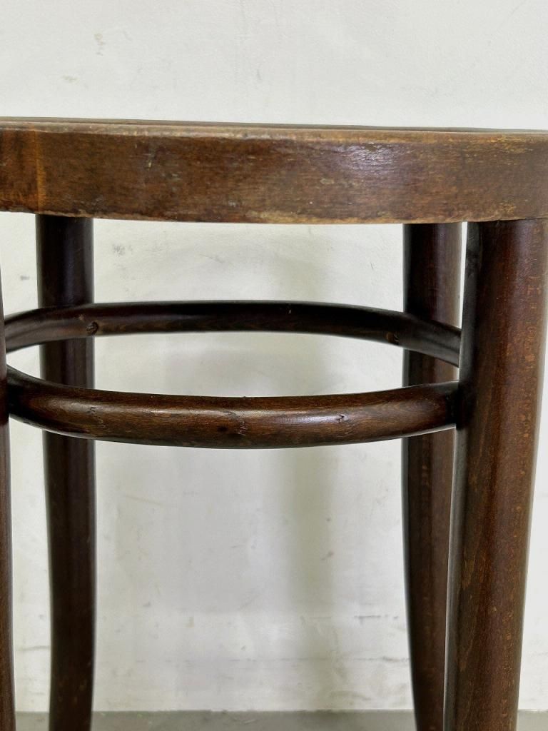 1930-40's THONET社製 ヴィンテージ ウッド スツール