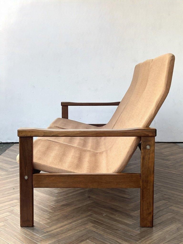 1960's ヴィンテージ ファブリック 3シーター ソファ