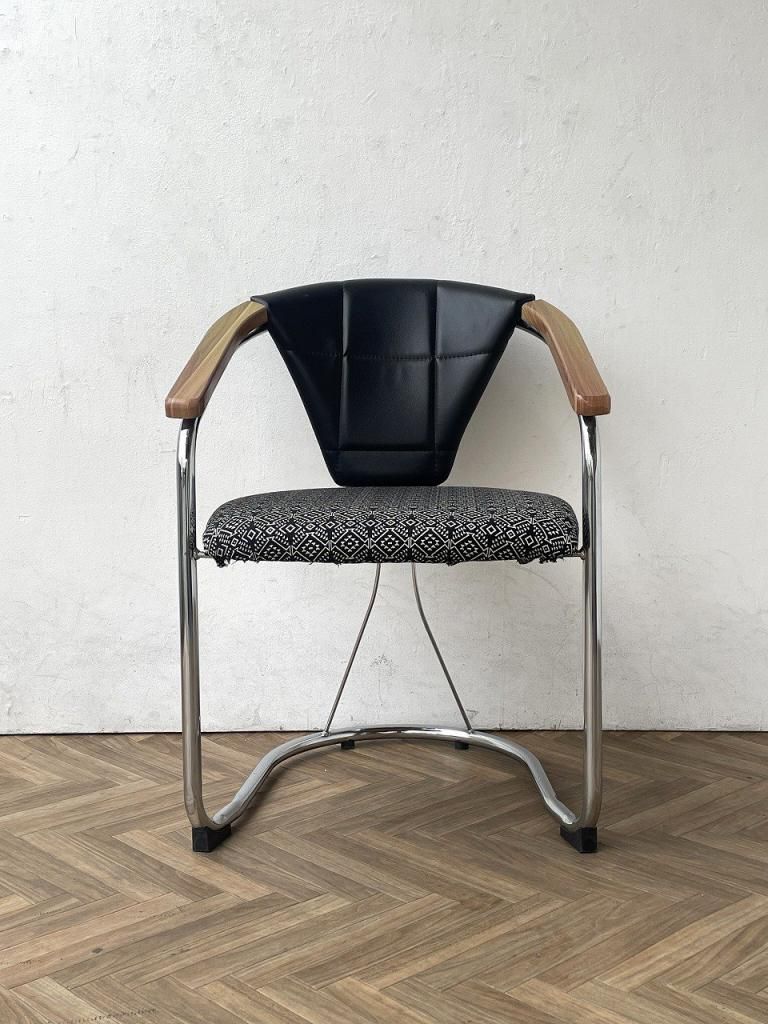 USビンテージチェア 1970's ヴィンテージ ビニールレザー カンチレバーチェア