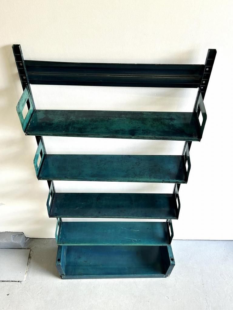 1930-50's ヴィンテージ スチール ブックシェルフ