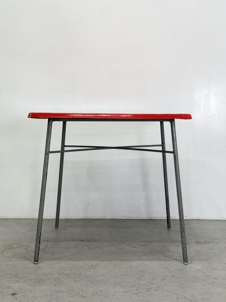 期間限定SALE ビンテージ    スクエア　ダイニングテーブル  剥離 筑波産商 ARBOL クラフト 165 ダイニングテーブル スクエア脚