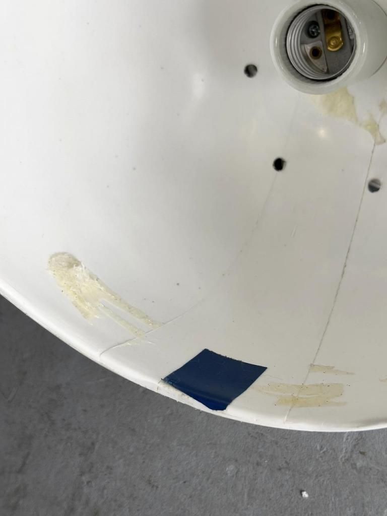 ヴィンテージ ヘルメット リメイク アドバタイジングランプ