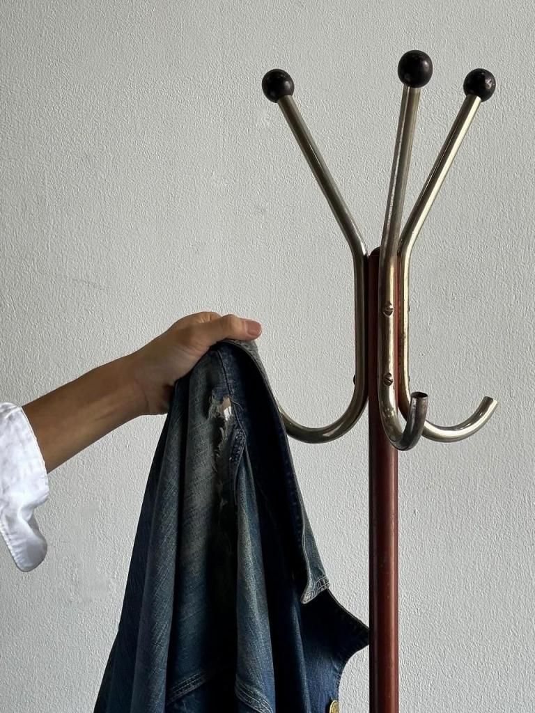 【希少】60年代 ヴィンテージ コートスタンド 1950-60's ヴィンテージ コートスタンド - アンティーク、ビンテージの