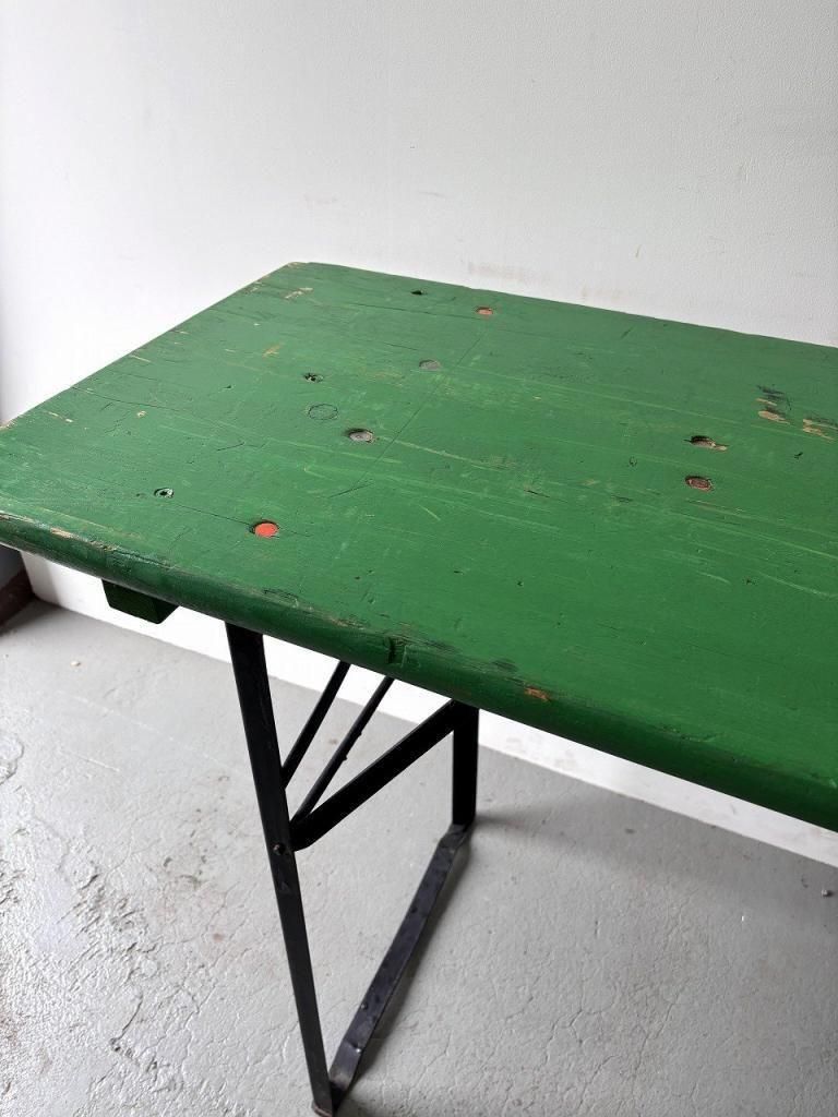 ビンテージ フォールディングテーブル ポストモダン ウッドボール　折りたたみ机 ビンテージ フォールディングテーブル ポストモダン ウッド