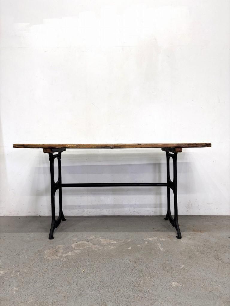 フランスアンティークインダストリアルテーブル 1920-30's ヴィンテージ インダストリアル ワークテーブル