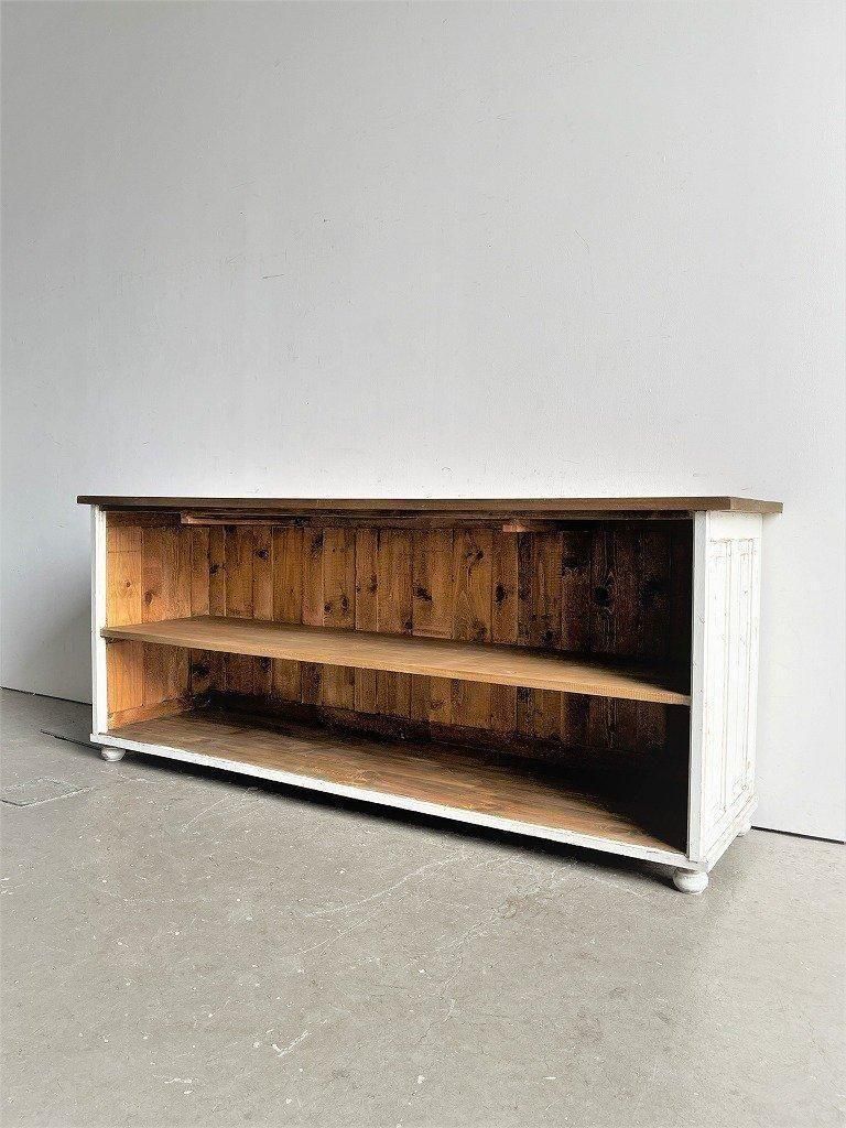 ヴィンテージ ウッド カウンター - アンティーク、ビンテージの