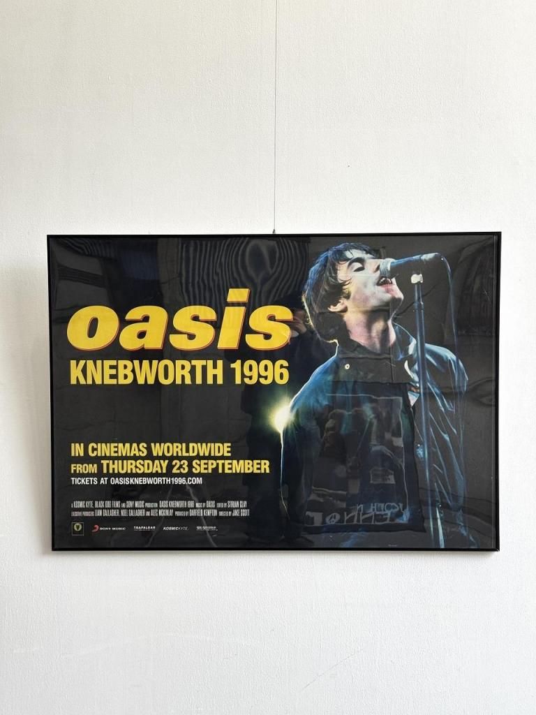 OASIS,'LIVE 97',RARE AUTHENTIC 1997 POSTER | eBay