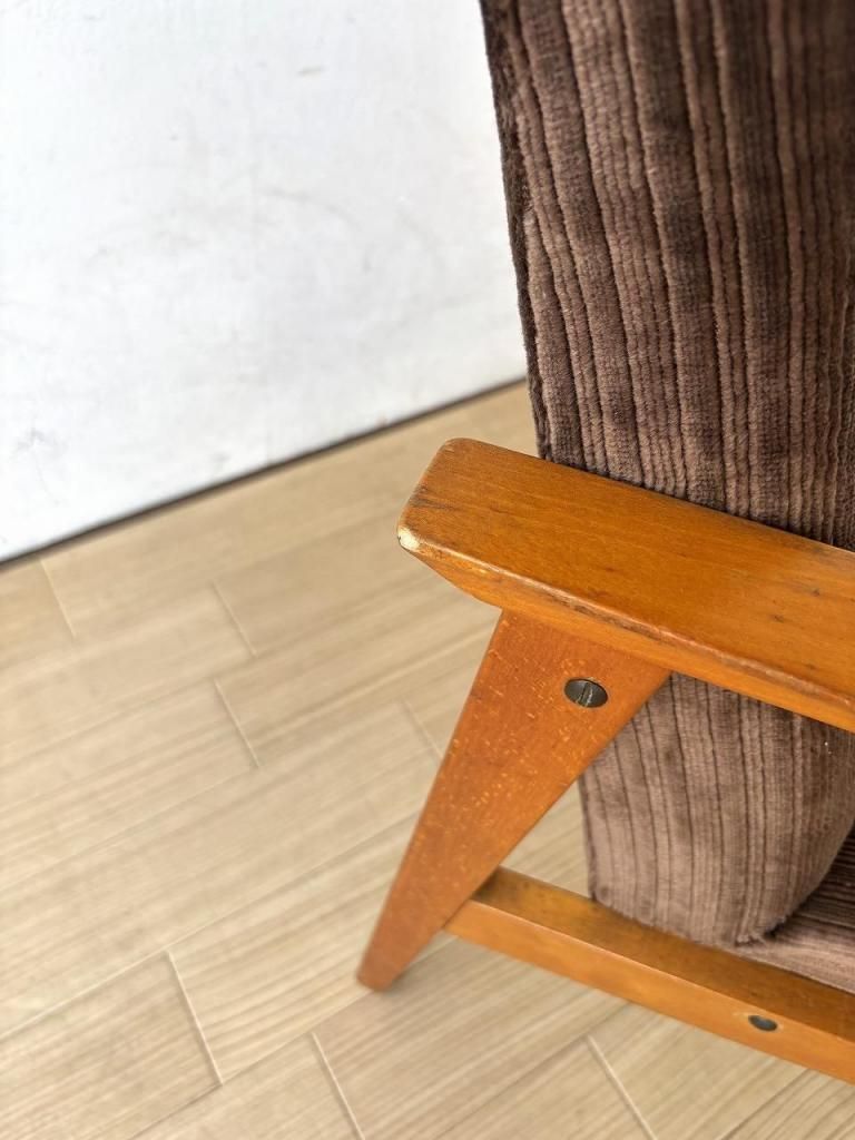 1960-70's ヴィンテージ ファブリック シングルソファ - アンティーク