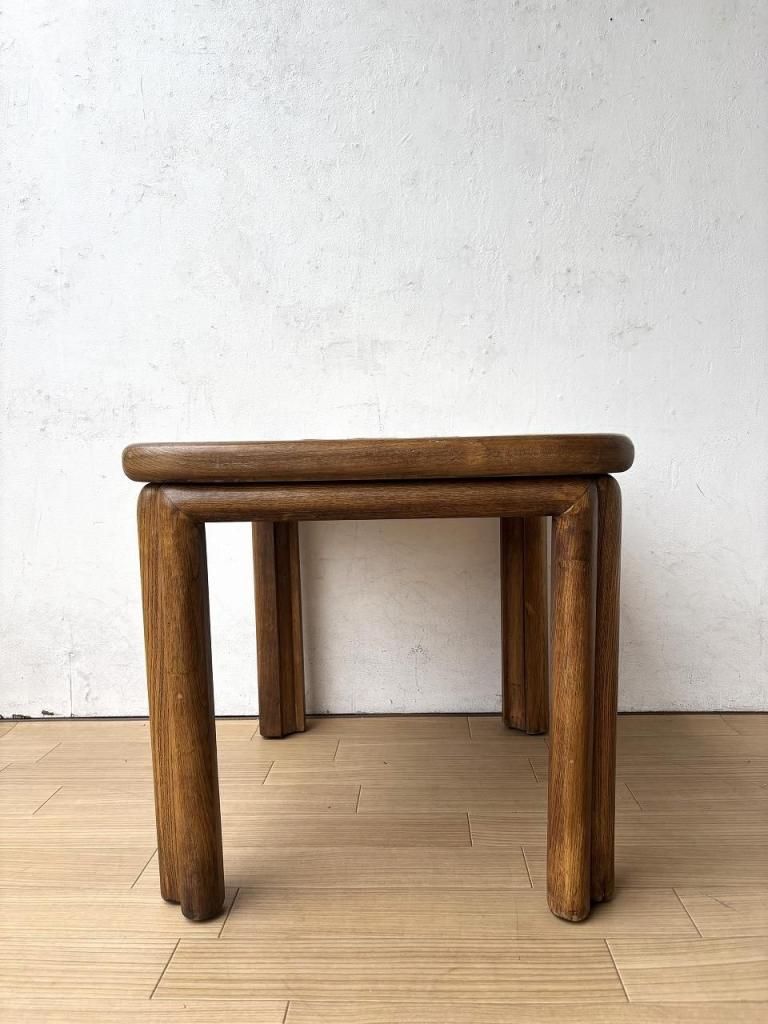 1970-80's ヴィンテージ タイルトップ サイドテーブル - アンティーク