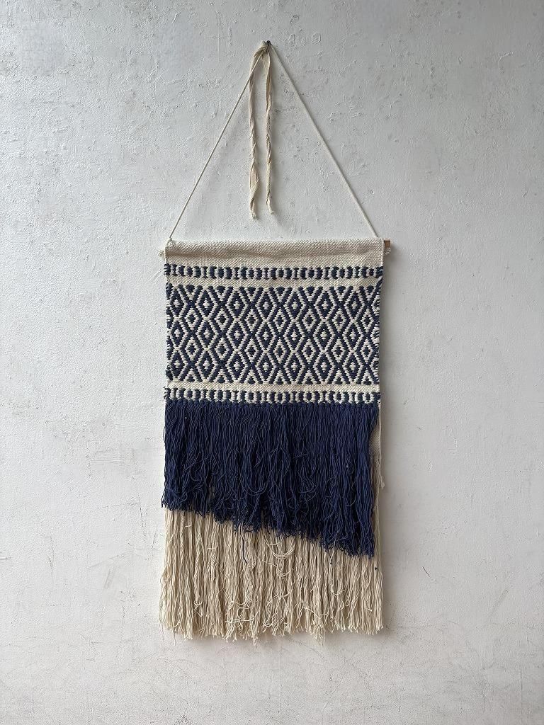 West Elm マクラメ ウォールアート インテリア雑貨 手織りの