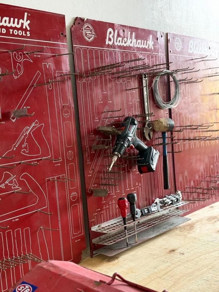 Black Hawk社製 ヴィンテージ ハンドツール ディスプレイボード