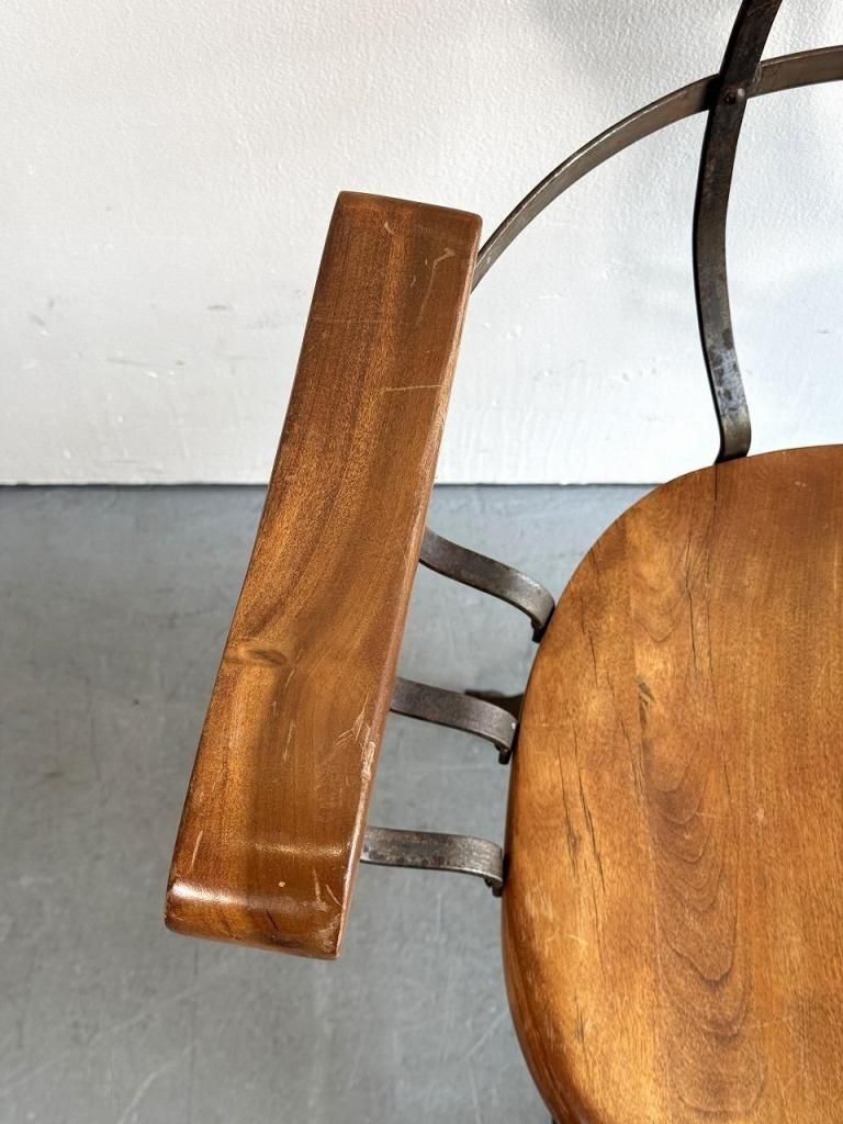 1920-30's ヴィンテージ インダストリアル アイアン アーム