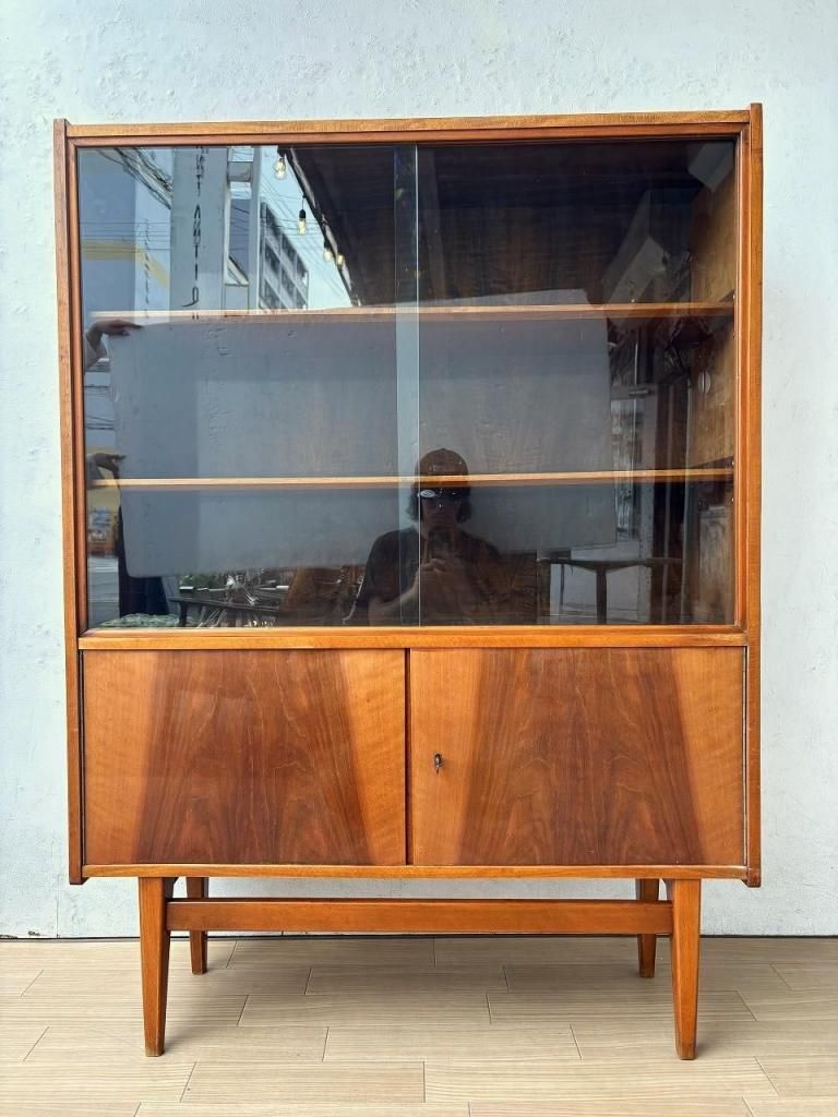 開店記念セール！ 1960-70's ヴィンテージ ウッド カップボード - アンティーク 家具