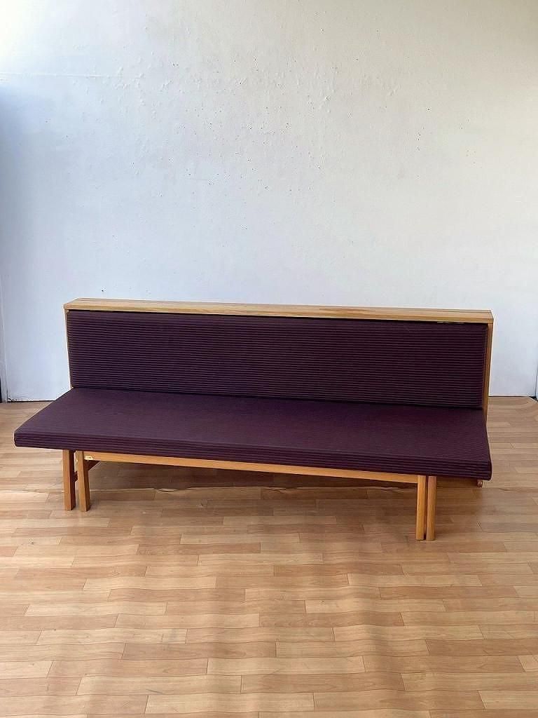 1960-70's ヴィンテージ ファブリック ソファ/ベッド - アンティーク