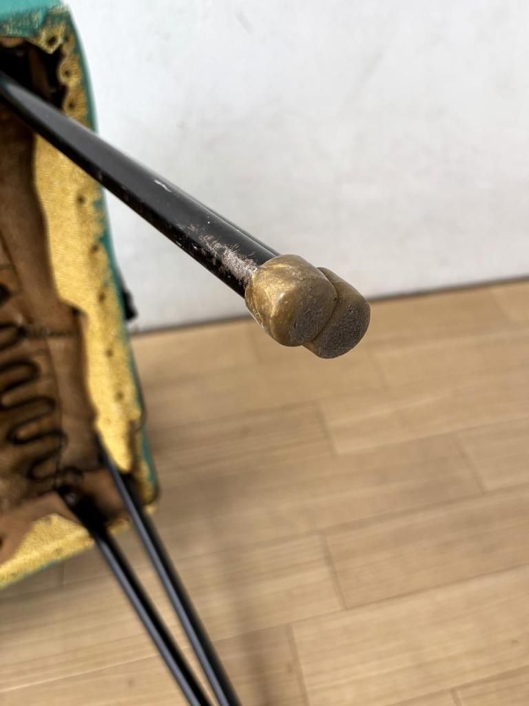 1950's ヴィンテージ ミッドセンチュリー ビニールレザー アーム