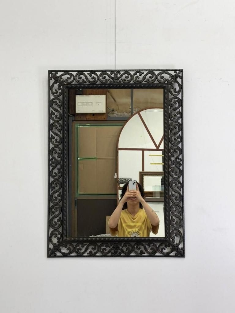 2006's フェイクアイアン ウォール ミラー (920mm×670mm